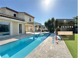 villa à la vente -   30230  BOUILLARGUES, surface 179 m2 vente villa - UBI433918481